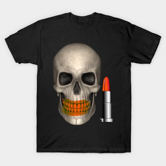 skull makeup T-Shirt by Shreedigital 